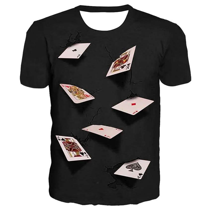 Men's T-Shirt Graphic Simulation Short Sleeve Casual Tops DailySale