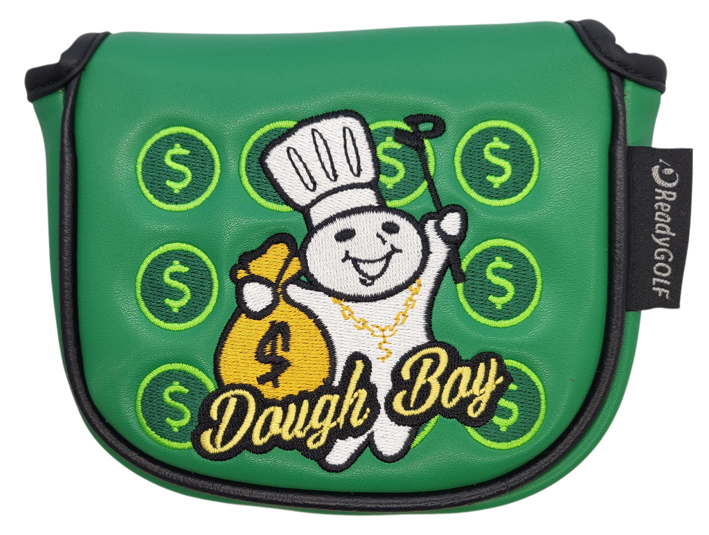 L.A.B. MEZZ OZ Embroidered Center-Shafted Putter Cover by ReadyGOLF - Dough Boy