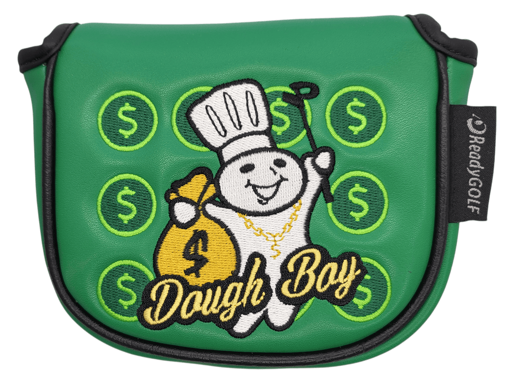 L.A.B. MEZZ OZ Embroidered Center-Shafted Putter Cover by ReadyGOLF - Dough Boy ReadyGOLF LLC