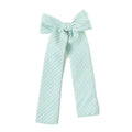 Mint Stripe - Lady Hair Bow