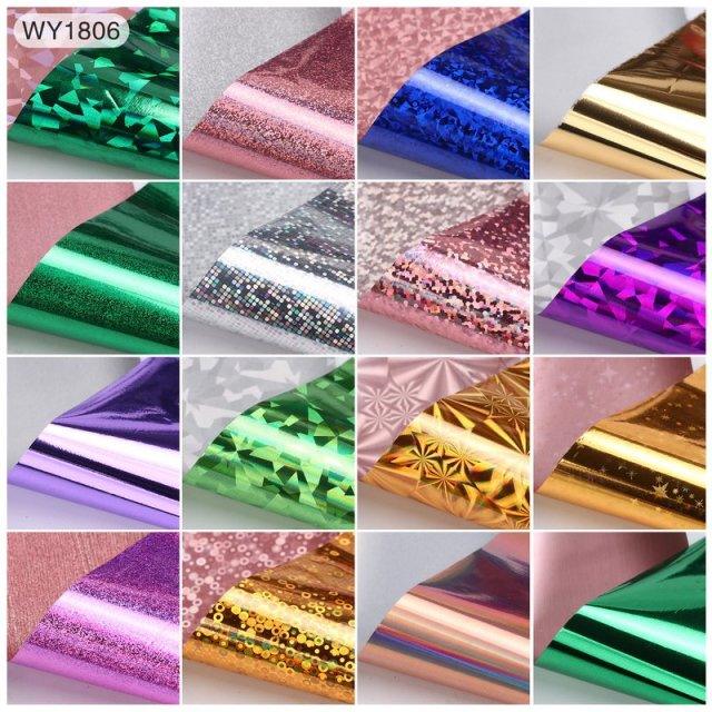 Mix Nail Art Transfer Foil Sticker Angles Decoration Nail Art Decals Design For Nails Wraps Follie Nail Foil Transfer Sticker Kit, Nail Art Decals Nail Foil Glass Paper Nail Decals Nail Wraps for Nail Art Decorations Supplies