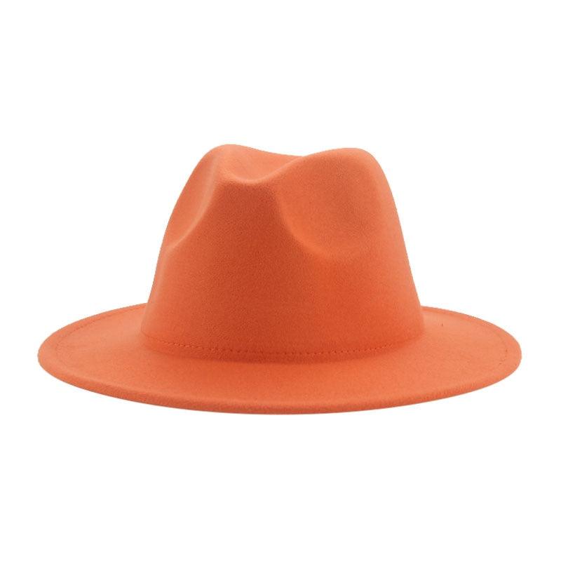 Modern Hats For Women Fedoras Winter Women Hats Simple Classic Hat Wedding Lady Retro Wide Brim Floppy Hat Men Fedora Hat Fashionable Classic Wide Brim Hat For Summer Dress Hats Stevvex