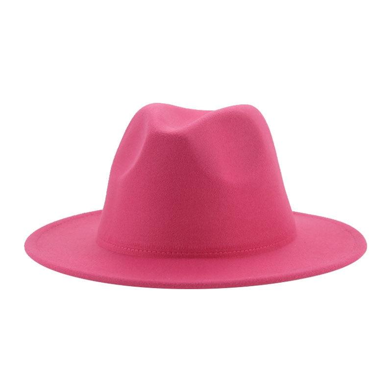Modern Hats For Women Fedoras Winter Women Hats Simple Classic Hat Wedding Lady Retro Wide Brim Floppy Hat Men Fedora Hat Fashionable Classic Wide Brim Hat For Summer Dress Hats Stevvex