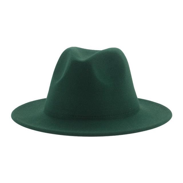 Modern Hats For Women Fedoras Winter Women Hats Simple Classic Hat Wedding Lady Retro Wide Brim Floppy Hat Men Fedora Hat Fashionable Classic Wide Brim Hat For Summer Dress Hats Stevvex