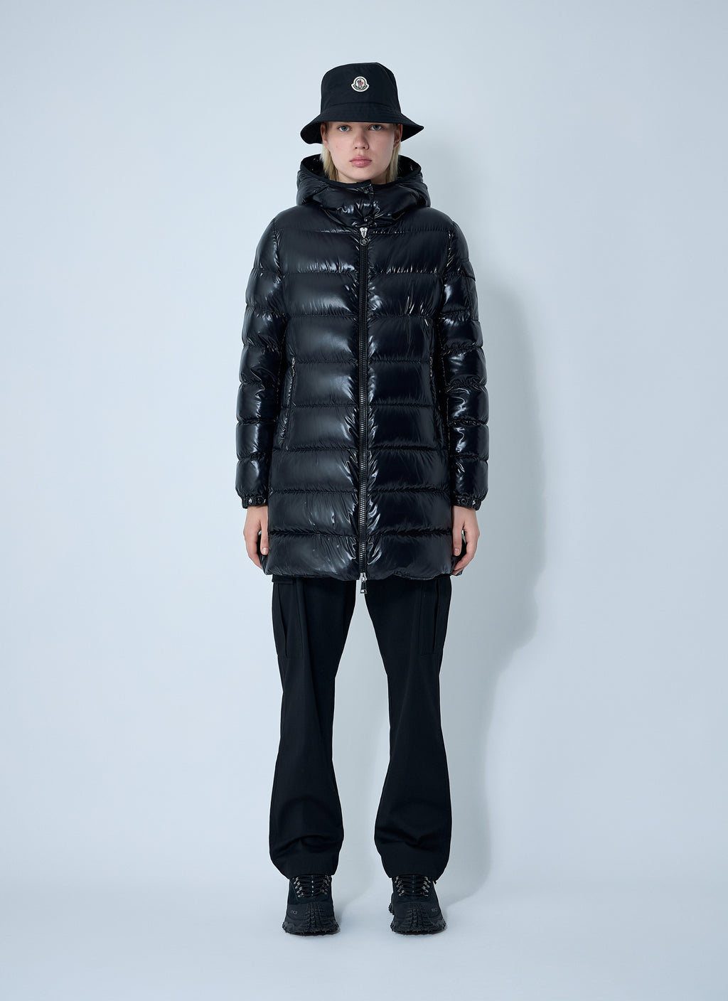 Moncler Women Courcelles Long Down Coat