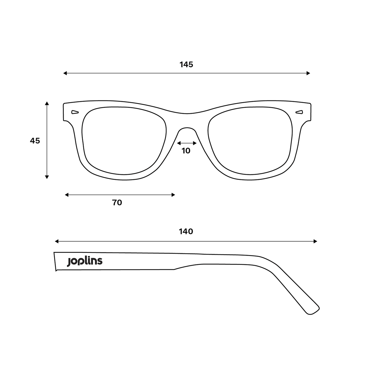 Moon - Unisex Wooden Sunglasses JOPLINS® | Premium Sustainable Sunglasses