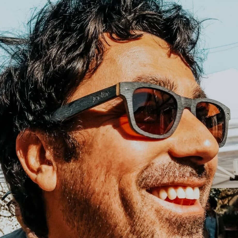 Moon - Unisex Wooden Sunglasses JOPLINS® | Premium Sustainable Sunglasses