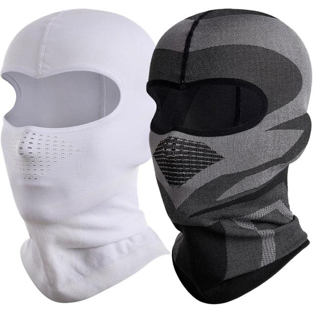 Motorcycle Balaclava Full Face Mask Breathable Moto Motorbike Cycling Hood Cap Windproof Racing Riding Motocross Summer Men Face Scarf Mask Sunscreen Dustproof Army Cycling Hunting Fishing Tactical Airsoft Hat Stevvex