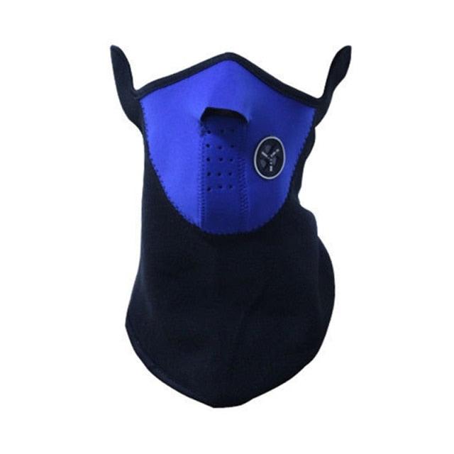 Motorcycle Face Mask Outdoor Cycling Helmet Bandana Hood Ski Sport Neck Half Face Mask Windproof Dustproof Winter Hiking Scarves Half Mask Balaclava Ski Mask with Ear Loop Adjustable Windproof Balaclava Half Face Mask Windproof Men Women Stevvex