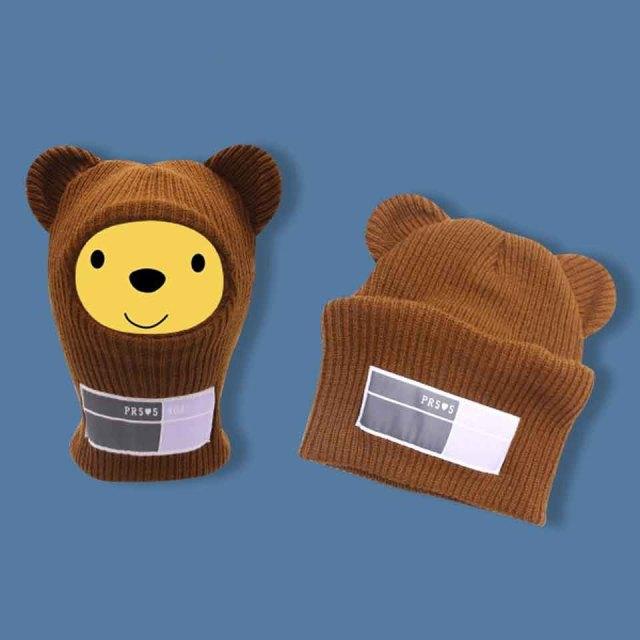 Multi Functional Mouse Ski Mask Winter Warm Knit Cap Balaclava Mask Artificial wool Hats Adult Men and Women Beanies Thick Mask Warm Full Face Fishing Hiking Face Scarf Balaclava Helmet Liner Cap Soft Sport Reusable Headgear Winter Fishing Warm Mask Stevvex