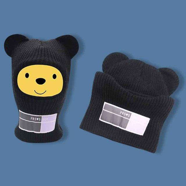 Multi Functional Mouse Ski Mask Winter Warm Knit Cap Balaclava Mask Artificial wool Hats Adult Men and Women Beanies Thick Mask Warm Full Face Fishing Hiking Face Scarf Balaclava Helmet Liner Cap Soft Sport Reusable Headgear Winter Fishing Warm Mask Stevvex