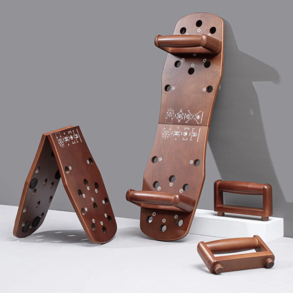 xCool Multifunction Portable Wooden Push-up Board Cool Gadget