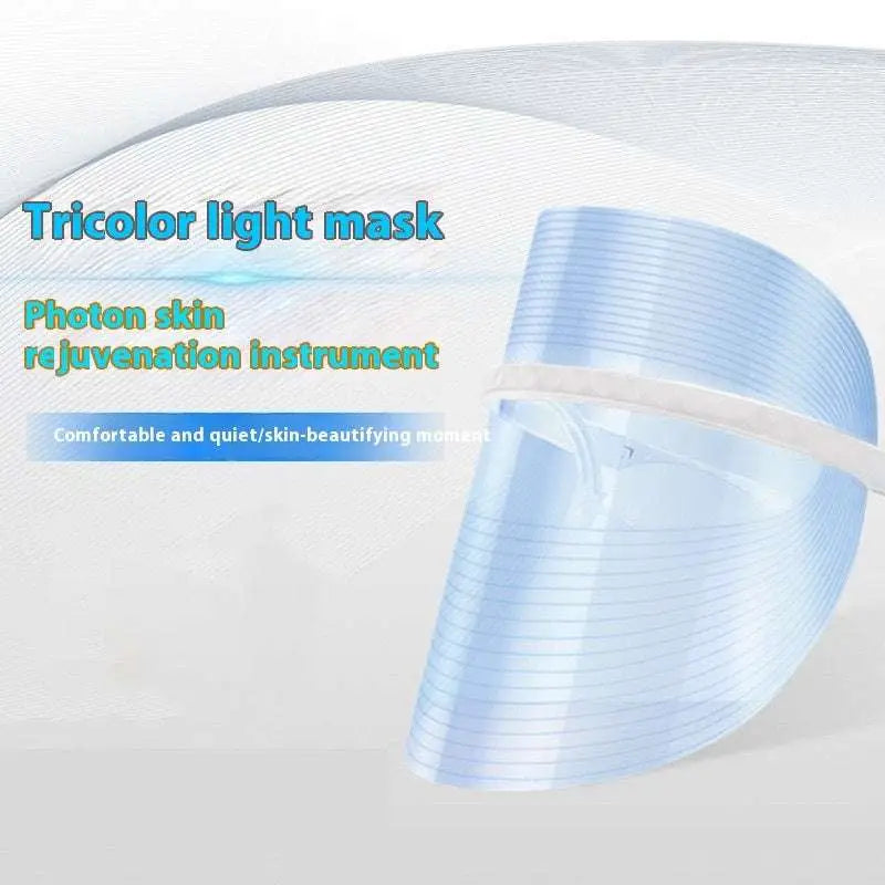 LED Facial Mask with 3-Color Light Therapy