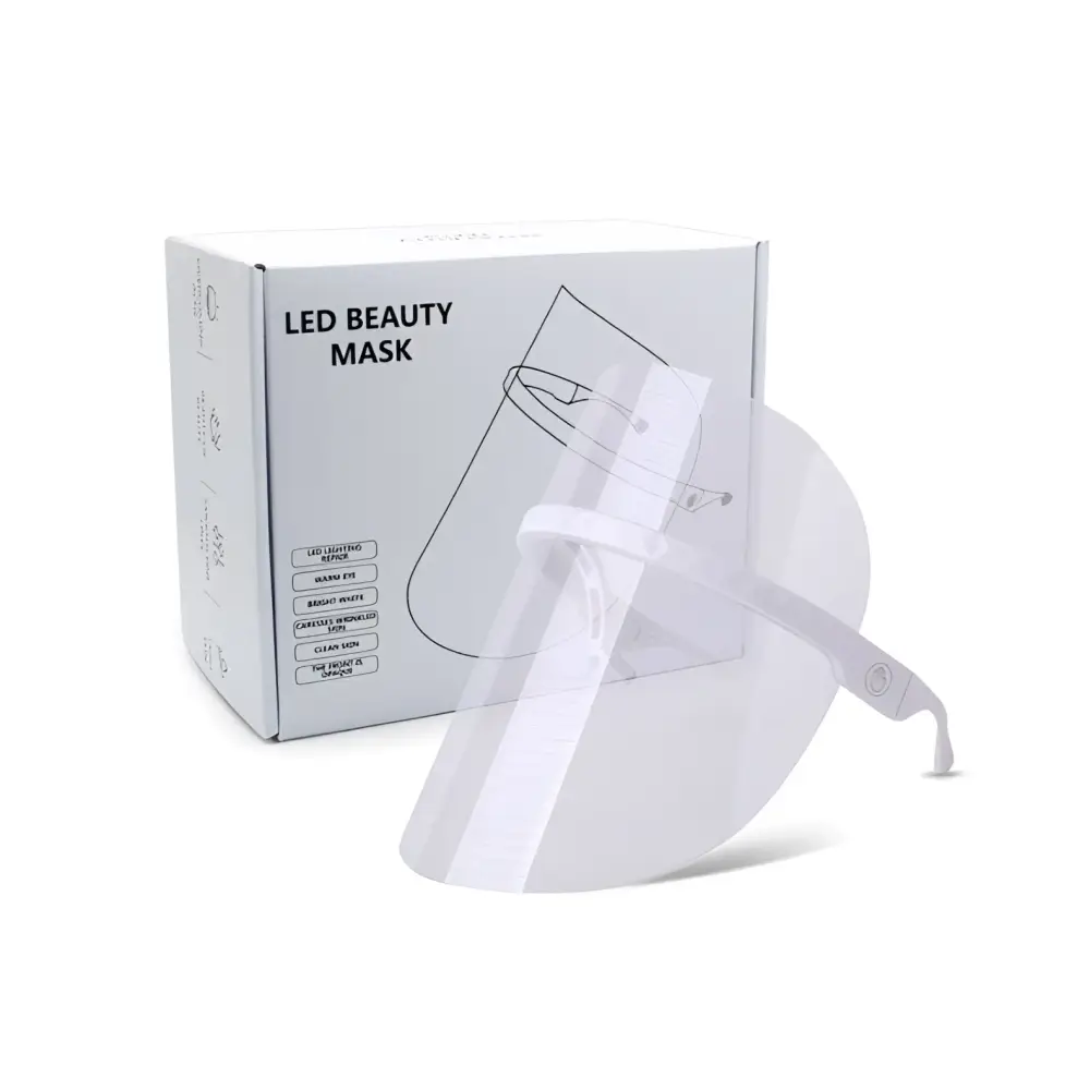 LED Facial Mask with 3-Color Light Therapy