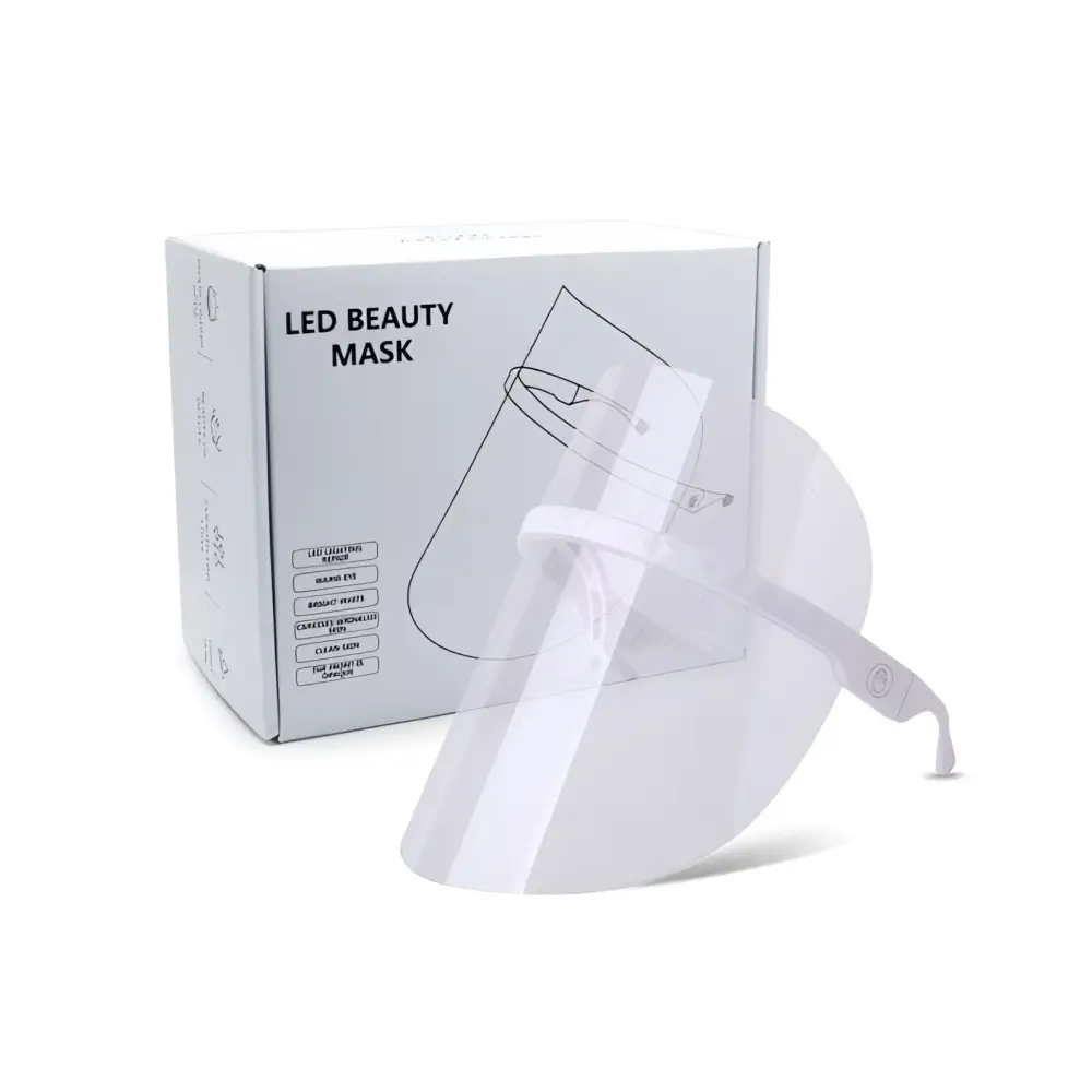 LED Facial Mask with 3-Color Light Therapy