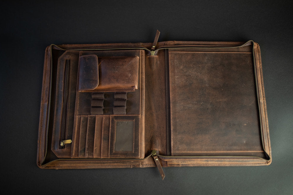 Nomad Leather Portfolio Kodiak Leather