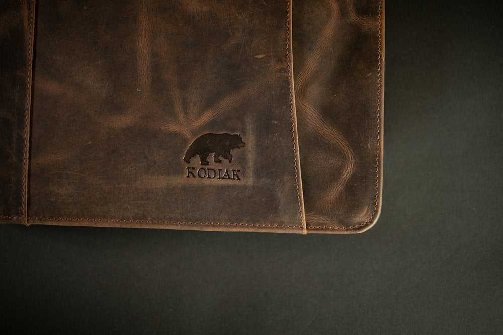 Nomad Leather Portfolio Kodiak Leather