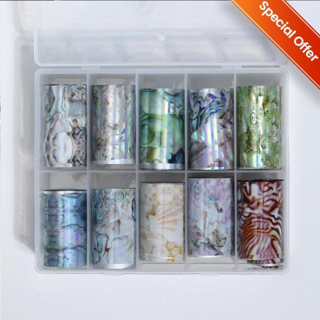 Nail Foils Fall Design Maple Leaves Flower Golden Nail Sliders Snake Leopard Decor Paper Nail Art Sticker Set Decals for Women Nail Decorations Accessories Metal Curve Stripe Lines Design Letter Nail Sticker Adhesive Decoration