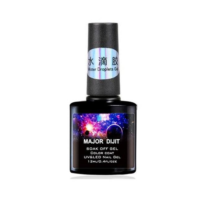 Nail Gel Polish In Style Water Droplets UV Fashion Nail Art Decoration Luxury Womens Design For Girls and Women Fashion Nail Gel