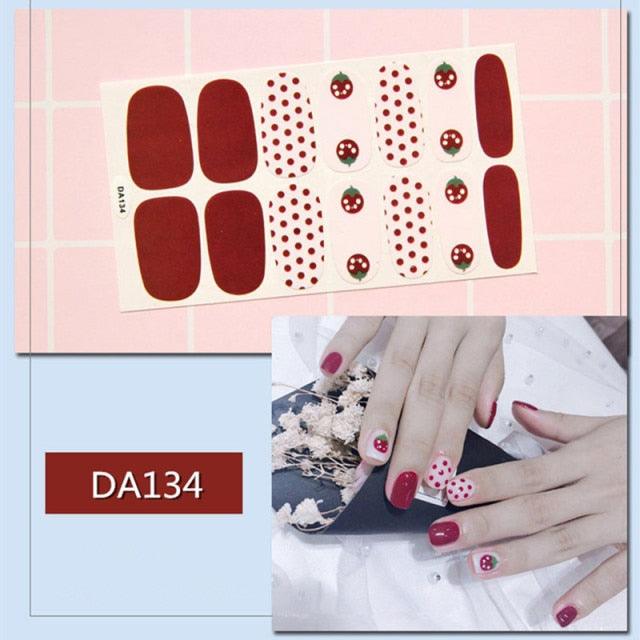 Nail Wraps Polish Decals Strips Golden Glitter 3D Adhesive Full Nail Art Stickers Manicure Kits Women Nail Decorations Accessories Metal Curve Stripe Lines Design Letter Nail Sticker Adhesive Decoration Template Nail Tool Decorations