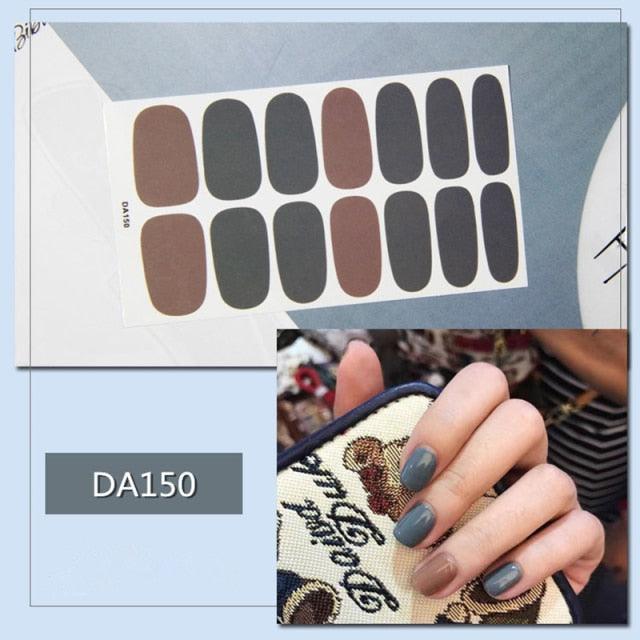 Nail Wraps Polish Decals Strips Golden Glitter 3D Adhesive Full Nail Art Stickers Manicure Kits Women Nail Decorations Accessories Metal Curve Stripe Lines Design Letter Nail Sticker Adhesive Decoration Template Nail Tool Decorations