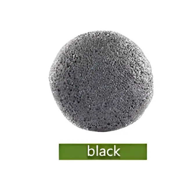 Natural Round Shap Konjac Sponge Face Cleaning Puff
