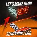 Your Personalized Logo Metal Neon Wall Art - MTN0068 Modello Turbo