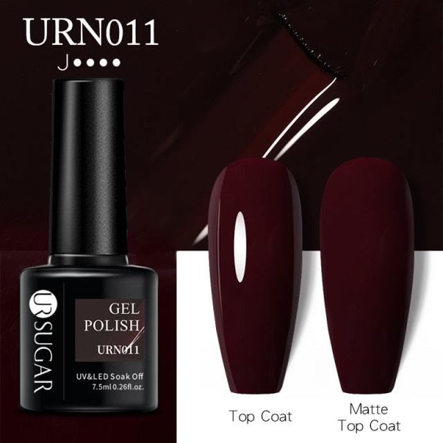 New 2022 Pink Blue Gel Nail Polish UV Color Changing Elegant Luxury Glossy Nail Design For Womens