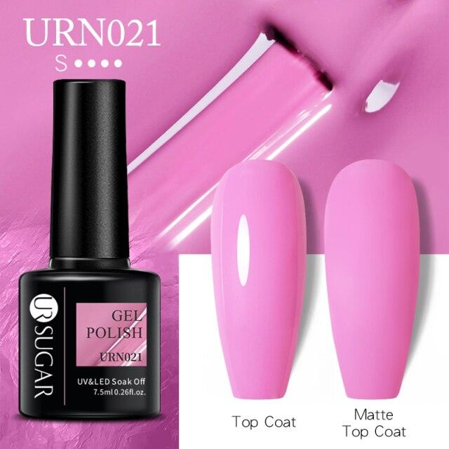 New 2022 Pink Blue Gel Nail Polish UV Color Changing Elegant Luxury Glossy Nail Design For Womens
