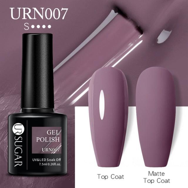 New 2022 Pink Blue Gel Nail Polish UV Color Changing Elegant Luxury Glossy Nail Design For Womens