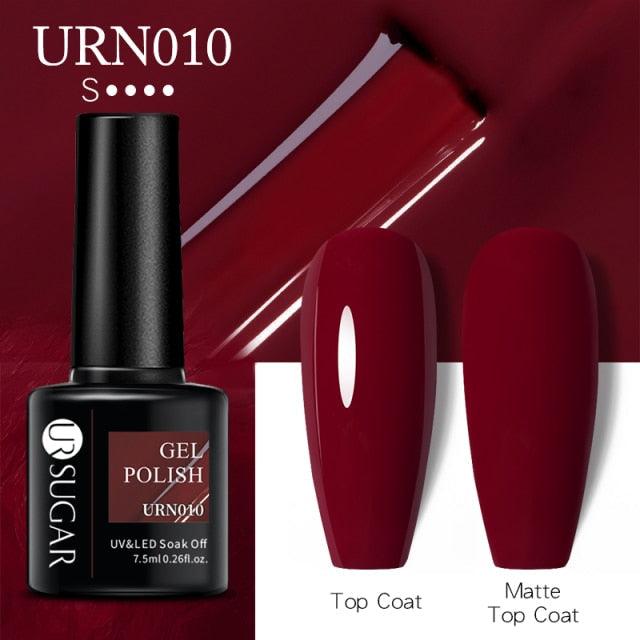 New 2022 Pink Blue Gel Nail Polish UV Color Changing Elegant Luxury Glossy Nail Design For Womens