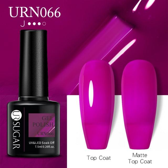 New 2022 Pink Blue Gel Nail Polish UV Color Changing Elegant Luxury Glossy Nail Design For Womens