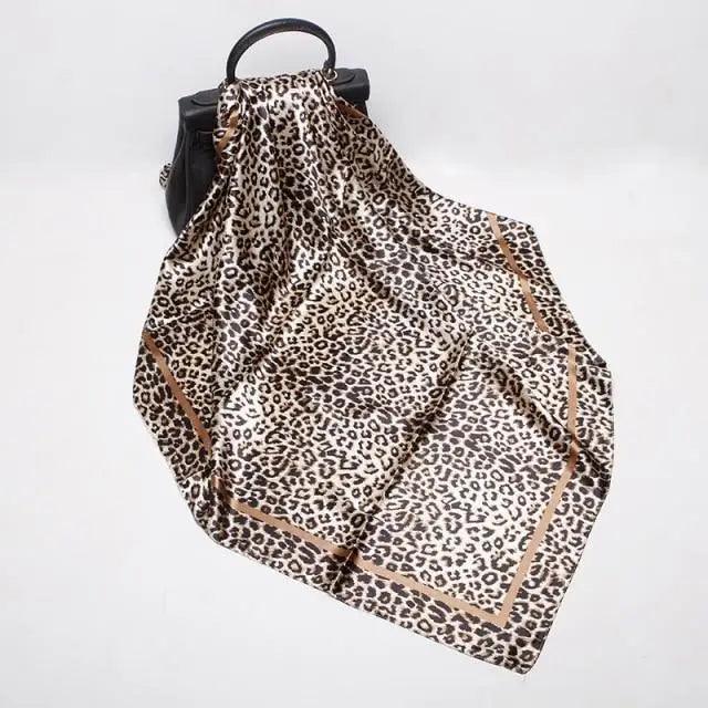 New Elegance Fashionable Scarves for Women Shawl Print Silk Satin Hijab Scarf Female Bandana 90*90cm Luxury Square Shawls Scarfs For Ladies Stevvex