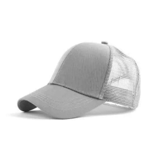New Elegant Glitter Ponytail Baseball Caps Sequins Shining High Quality Fashionable Cap For Womens Messy Bun Adjustable Snapback Hip Hop Hat Stevvex