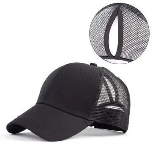 New Elegant Glitter Ponytail Baseball Caps Sequins Shining High Quality Fashionable Cap For Womens Messy Bun Adjustable Snapback Hip Hop Hat Stevvex