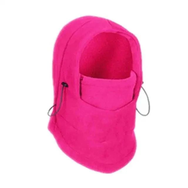 New Fashion Warm Cap Winter Men Women Hats Thermal Fleece Hat Hooded Neck Warmer Hiking Scarves Stevvex