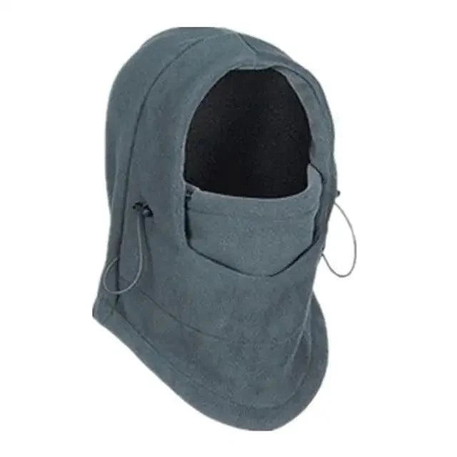 New Fashion Warm Cap Winter Men Women Hats Thermal Fleece Hat Hooded Neck Warmer Hiking Scarves Stevvex