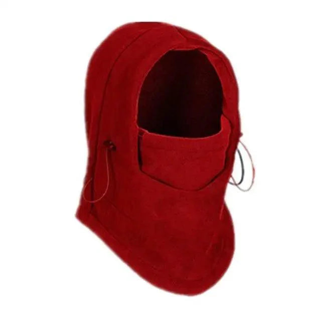 New Fashion Warm Cap Winter Men Women Hats Thermal Fleece Hat Hooded Neck Warmer Hiking Scarves Stevvex