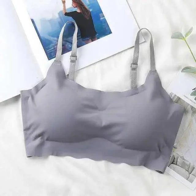 New Incredible Seamless Sports Bra Women's Padded Push Up Sports Yoga Top Shockproof Plus Size Gym Workout Bra U Back Sports Vest Stevvex