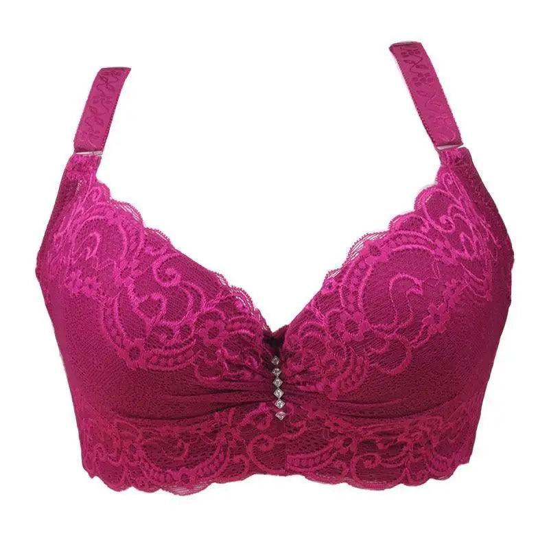 New Luxury Bras for Women's Bra Plus Big Large Size Super Push Up Bralette Lace Intimates Sexy Undrwear For Females Stevvex
