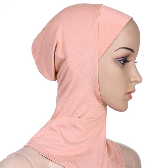 New Luxury Fashion Winter Soft Colorful Inner Hijab Cap Muslim Turban Hijab Caps Muslim Under Scarf  Women Lightweight Hijab Bonnet Muslim Women Elegant Scarf Turbans Head For Women Women's Hijabs Hijab Caps Hat For Women Stevvex