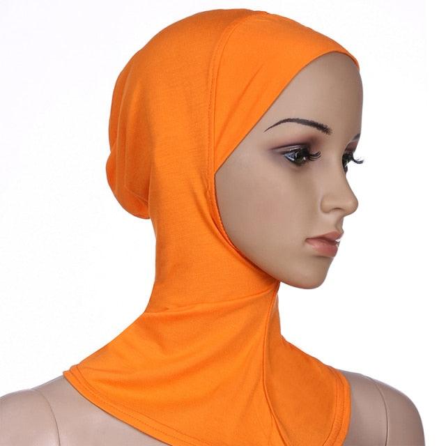 New Luxury Fashion Winter Soft Colorful Inner Hijab Cap Muslim Turban Hijab Caps Muslim Under Scarf  Women Lightweight Hijab Bonnet Muslim Women Elegant Scarf Turbans Head For Women Women's Hijabs Hijab Caps Hat For Women Stevvex