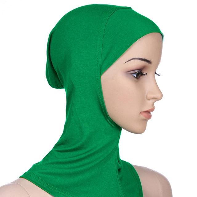 New Luxury Fashion Winter Soft Colorful Inner Hijab Cap Muslim Turban Hijab Caps Muslim Under Scarf  Women Lightweight Hijab Bonnet Muslim Women Elegant Scarf Turbans Head For Women Women's Hijabs Hijab Caps Hat For Women Stevvex