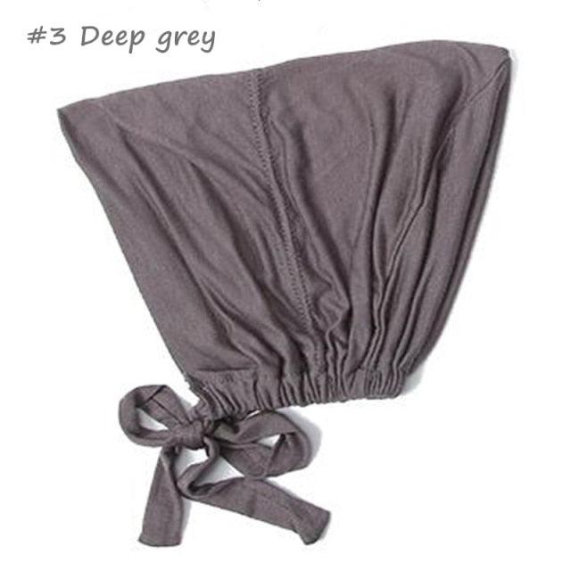 New Soft Modal Muslim Turban Hat Inner Head Wrap Bonnet Under Scarf Hijab Lightweight Caps Elegant Islamic Under Scarf Bonnet Hat Headwrap For Female Stevvex