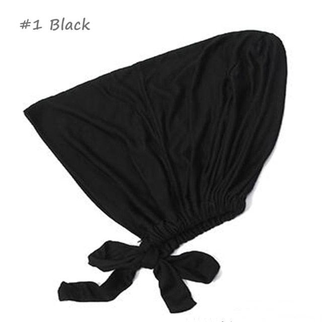 New Soft Modal Muslim Turban Hat Inner Head Wrap Bonnet Under Scarf Hijab Lightweight Caps Elegant Islamic Under Scarf Bonnet Hat Headwrap For Female Stevvex