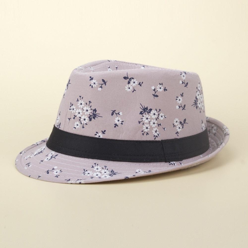 New Spring Summer Retro Men's Hats Fedoras Classic Simple Hat Vintage Short Brim Warm Fedora Hat Belt Design Elegant Summer Sun Hat For Men Summer Accessories UV Protection 58cm Stevvex