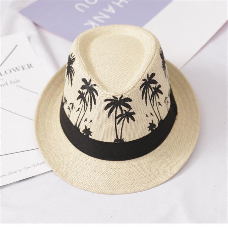 New Spring Summer Retro Men's Hats Fedoras Classic Simple Hat Vintage Short Brim Warm Fedora Hat Belt Design Elegant Summer Sun Hat For Men Summer Accessories UV Protection 58cm Stevvex