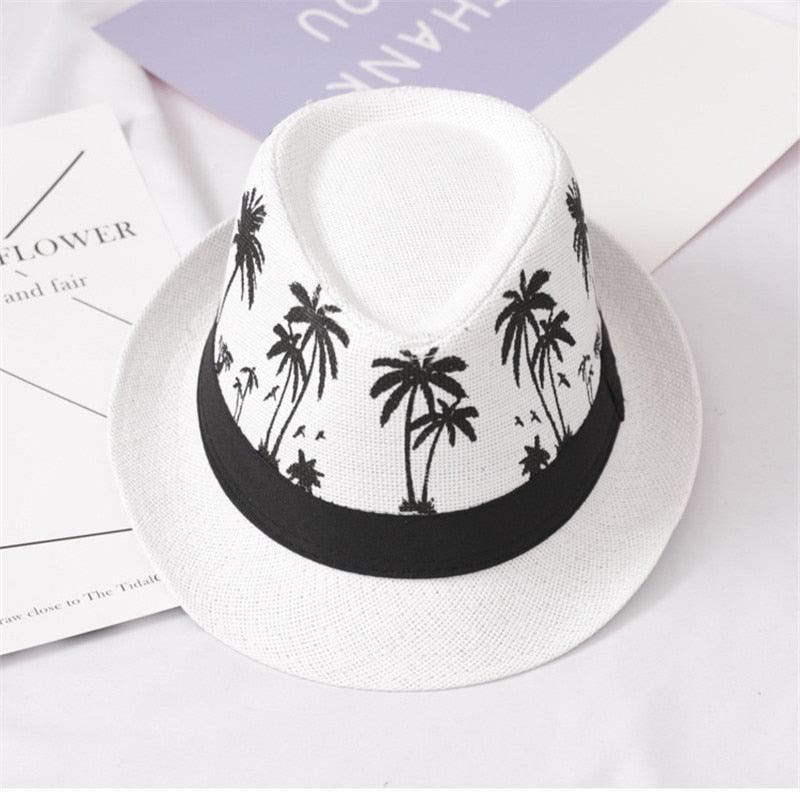 New Spring Summer Retro Men's Hats Fedoras Classic Simple Hat Vintage Short Brim Warm Fedora Hat Belt Design Elegant Summer Sun Hat For Men Summer Accessories UV Protection 58cm Stevvex