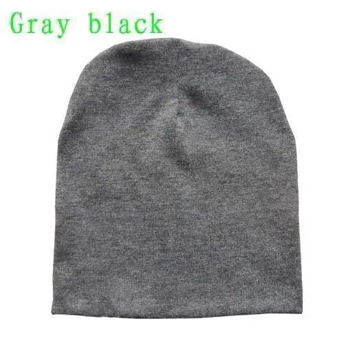 New Trendy  Baby Street Dance Hip Hat Cotton Spring Autumn Toddler Cap Scarf For Boys Girls Winter Warm Solid Color Children Hat Men's Winter Hat Warm Orange Yellow Red Blue Black Knitted Casual Hat Stevvex