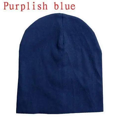 New Trendy  Baby Street Dance Hip Hat Cotton Spring Autumn Toddler Cap Scarf For Boys Girls Winter Warm Solid Color Children Hat Men's Winter Hat Warm Orange Yellow Red Blue Black Knitted Casual Hat Stevvex